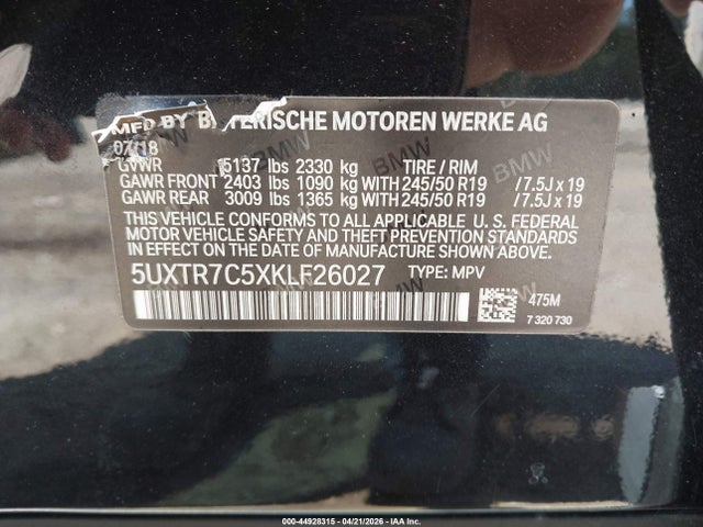 BMW X Series Sdrive30i