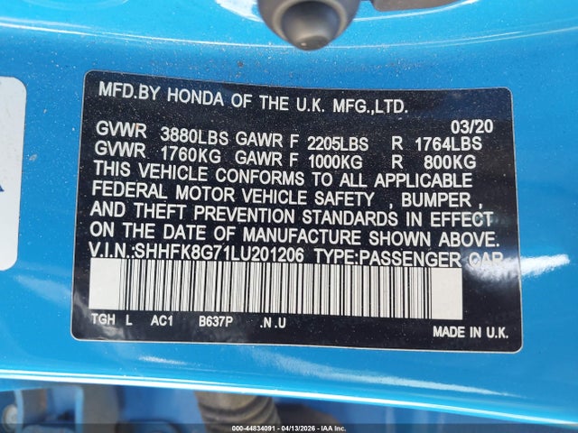 Honda Civic Touring