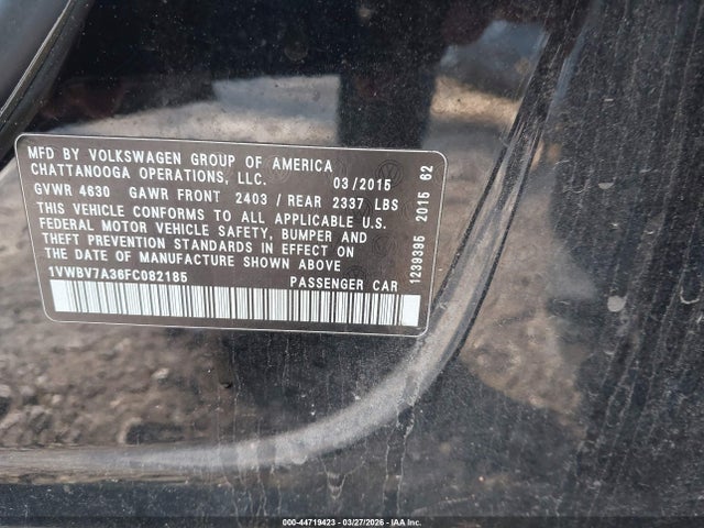 Volkswagen Passat 2.0l Tdi Se
