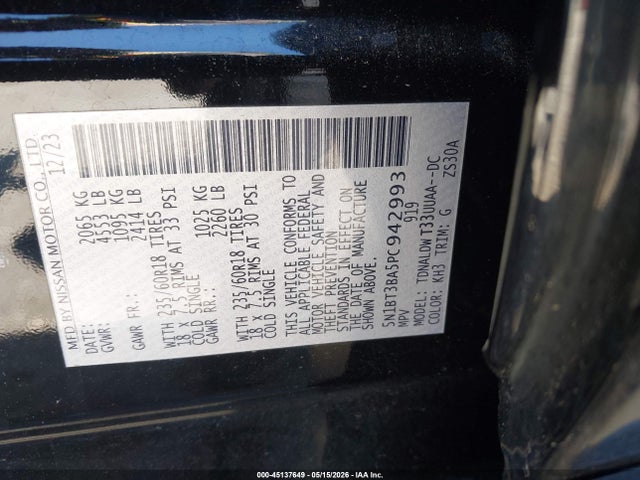 Nissan Rogue Sv Fwd