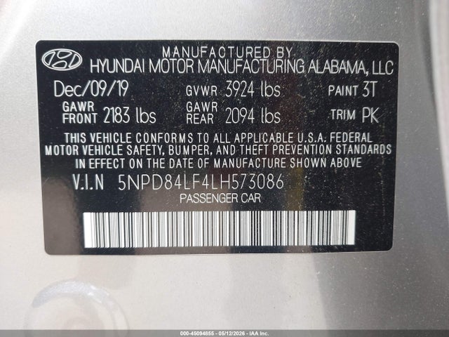 Hyundai ELANTRA Sel