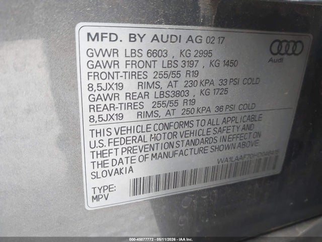 Audi Q7 3.0t Premium