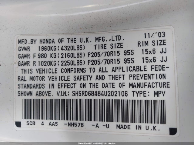Honda CR-V Lx