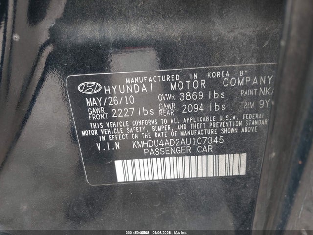 Hyundai ELANTRA Gls