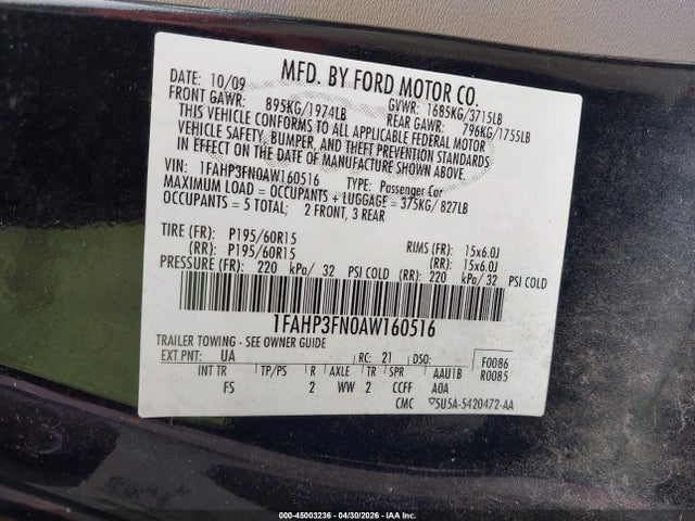 Ford Focus Se