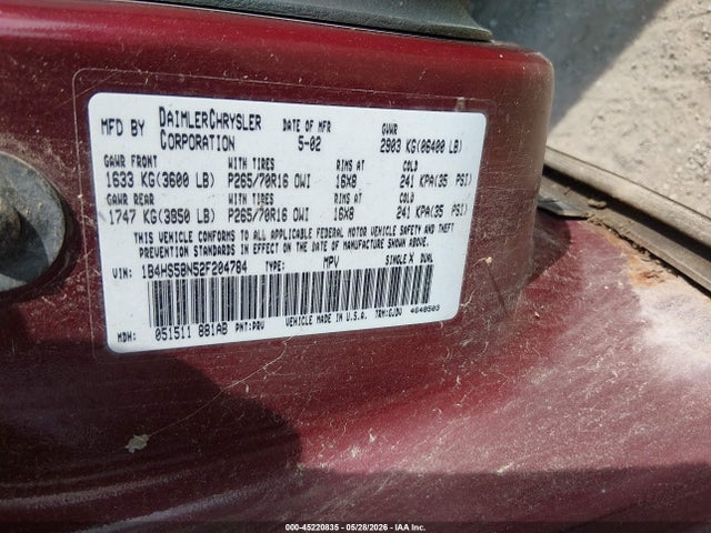 Dodge Durango Slt Plus