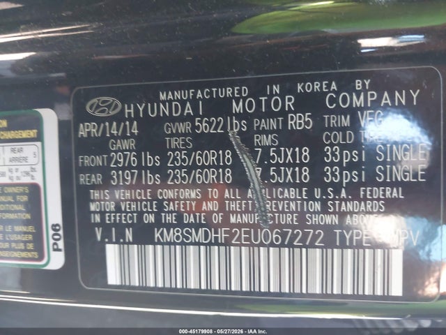 Hyundai SANTA FE Gls