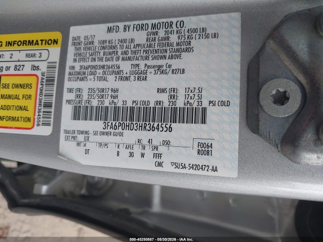 Ford Fusion Se