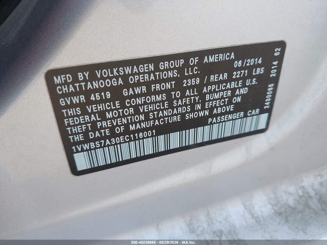 Volkswagen Passat 1.8t Se