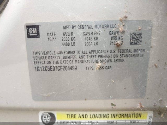 Chevrolet Malibu 1lt
