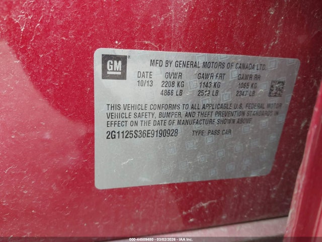 Chevrolet Impala 2lt