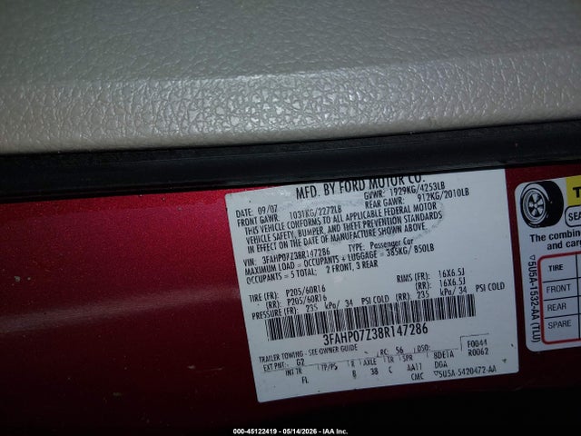 Ford Fusion Se