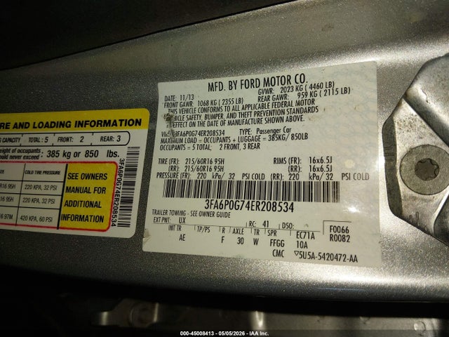 Ford Fusion S