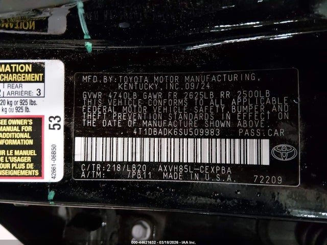 Toyota Camry Xse
