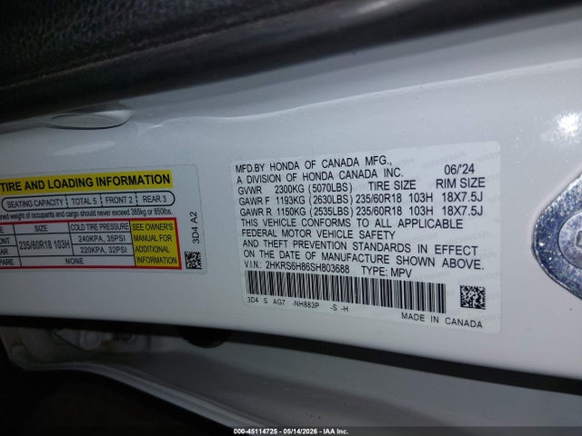 Honda CR-V Hybrid Sport-l