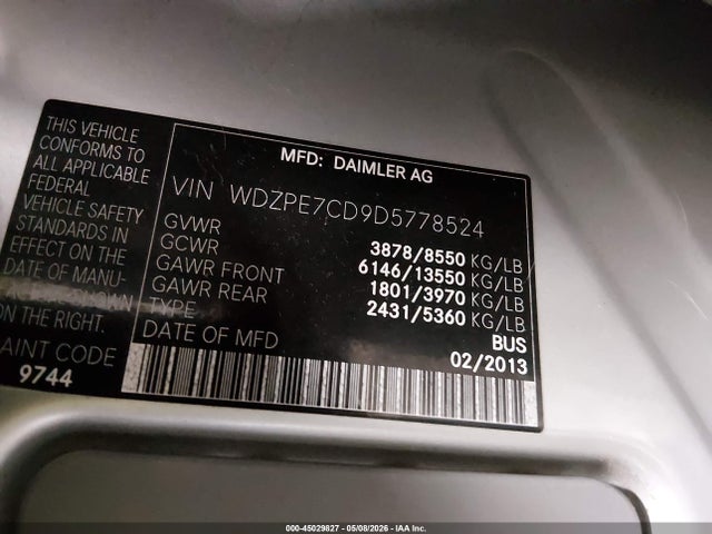 Mercedes-Benz Sprinter 2500 Normal Roof