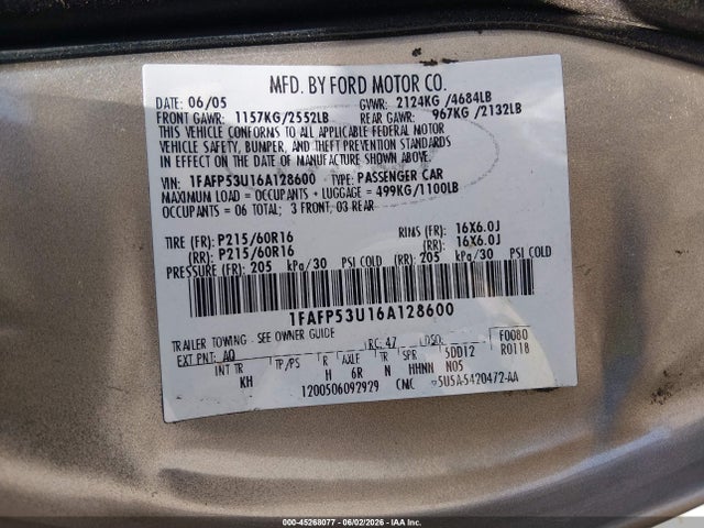 Ford Taurus Se