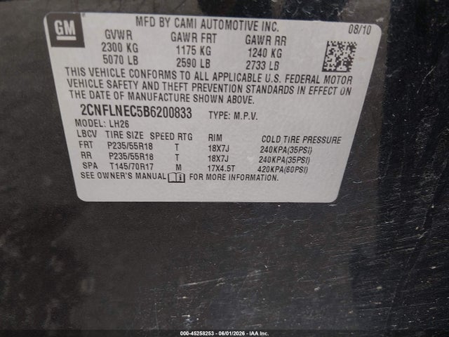 Chevrolet Equinox 2lt