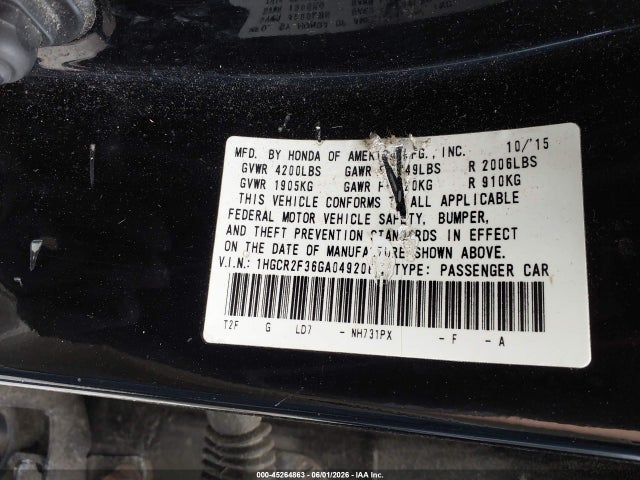 Honda Accord Lx
