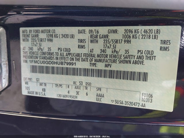 Ford Escape Se