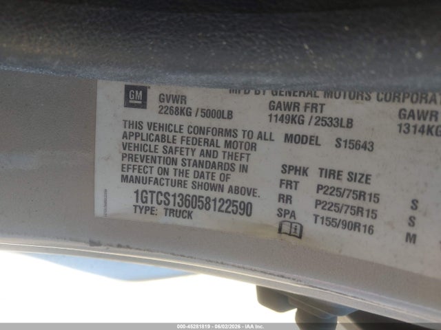 GMC Canyon Sle