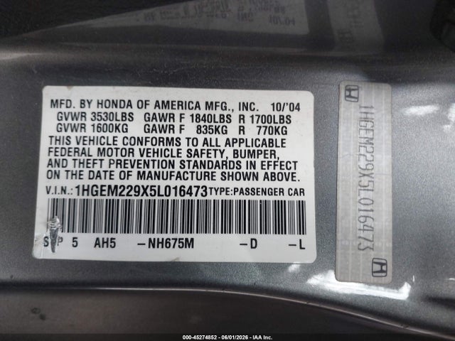 Honda Civic Ex