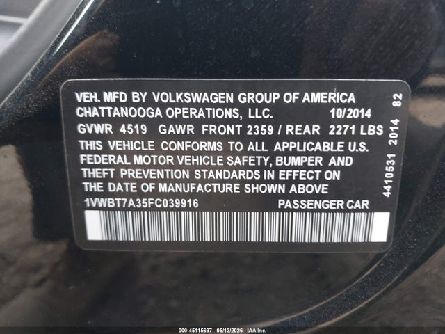 Volkswagen Passat 1.8t Se