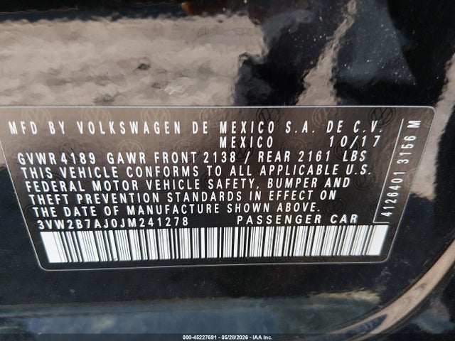 Volkswagen Jetta 1.4t S