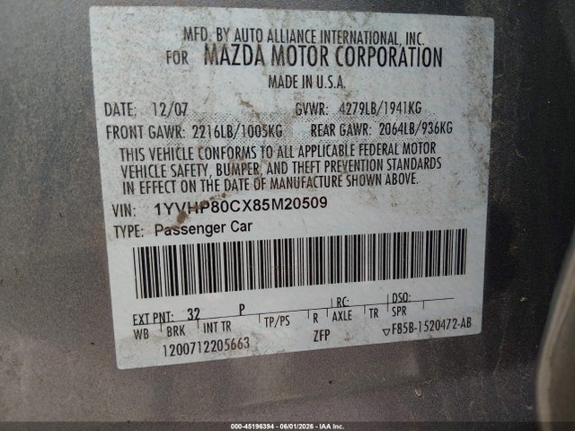 Mazda Mazda6 I Sport Ve