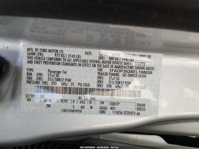Ford Focus Titanium