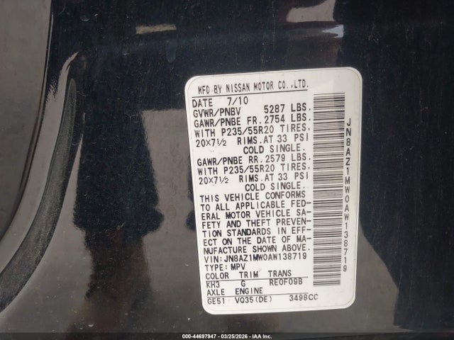 Nissan Murano Le
