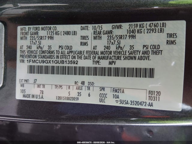Ford Escape Se