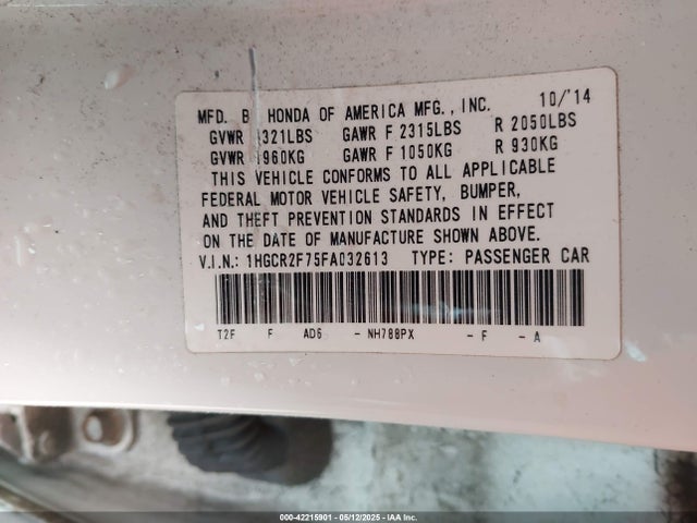 Honda Accord Ex