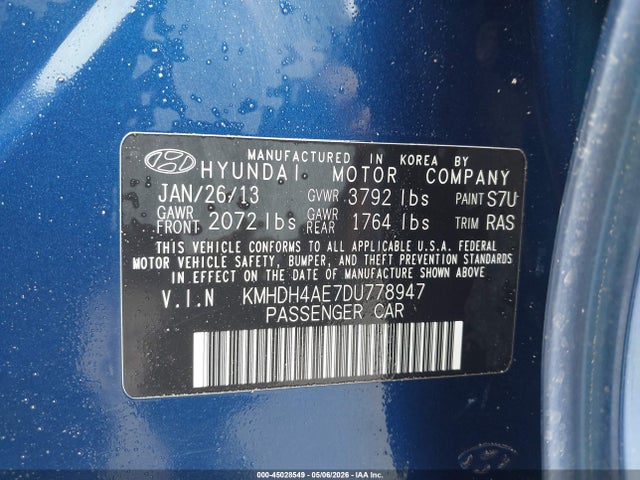 Hyundai ELANTRA Gls
