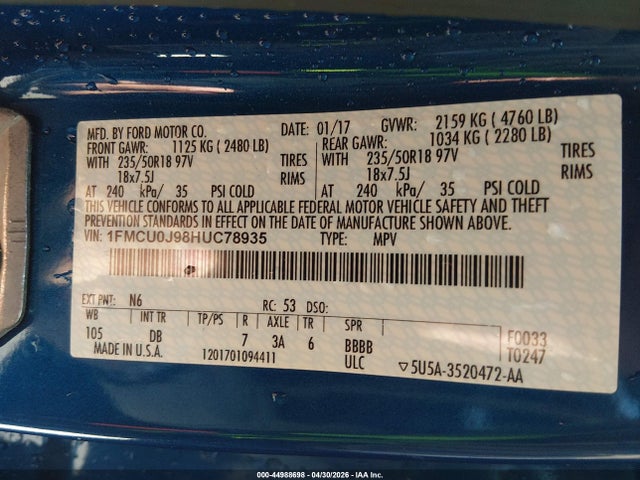 Ford Escape Titanium