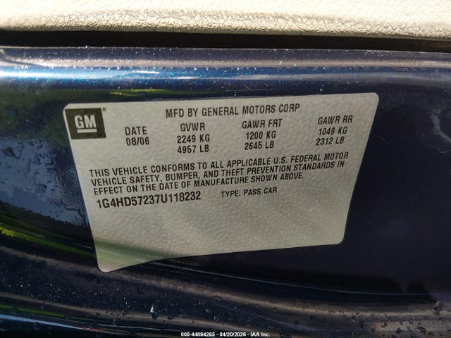 Buick Lucerne Cxl