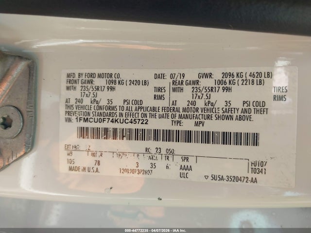 Ford Escape S