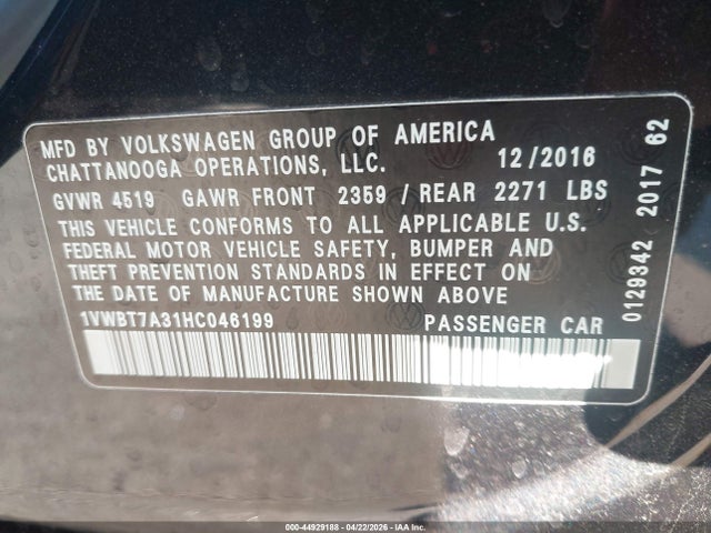 Volkswagen Passat 1.8t Se