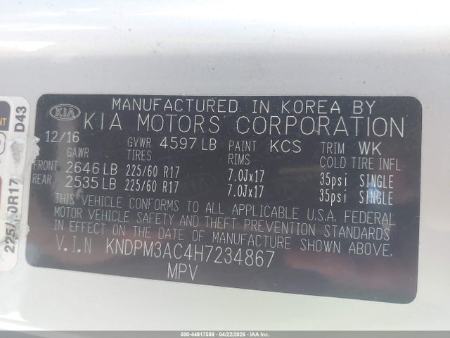 Kia Sportage Lx