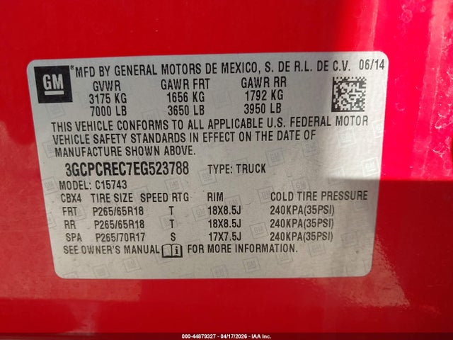 Chevrolet Silverado 1500 1lt