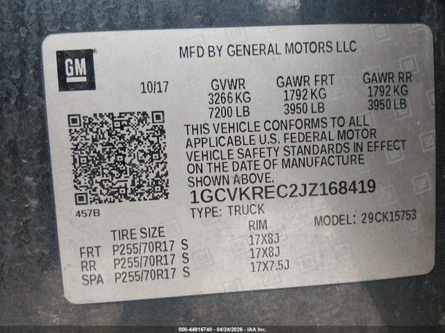 Chevrolet Silverado 1500 1lt
