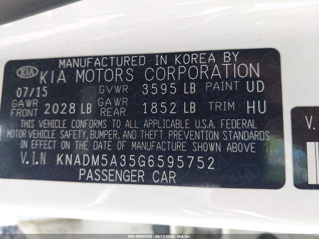 Kia Rio Lx