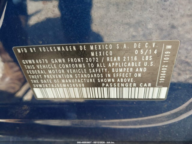 Volkswagen Jetta 2.0l S