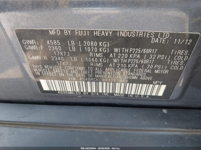 Subaru Outback 2.5i Limited