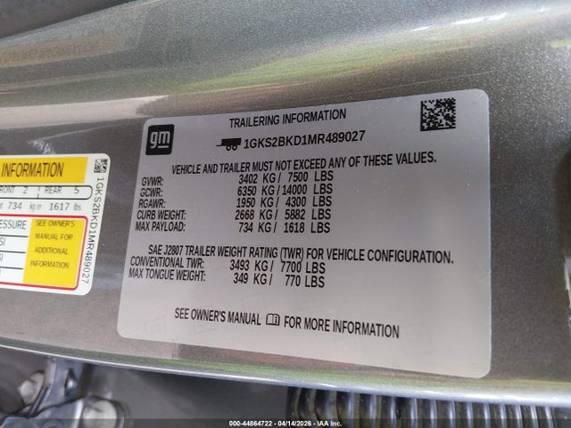GMC Yukon 4wd Slt
