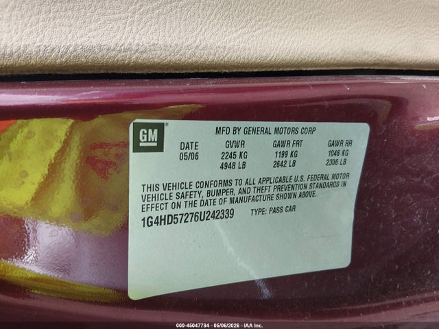 Buick Lucerne Cxl
