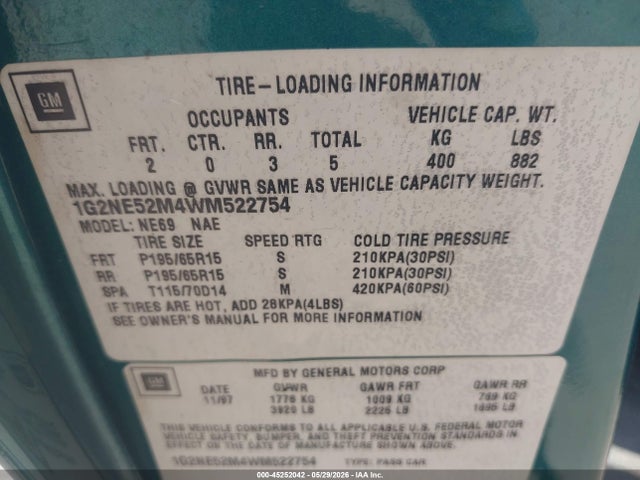 Pontiac Grand Am Se