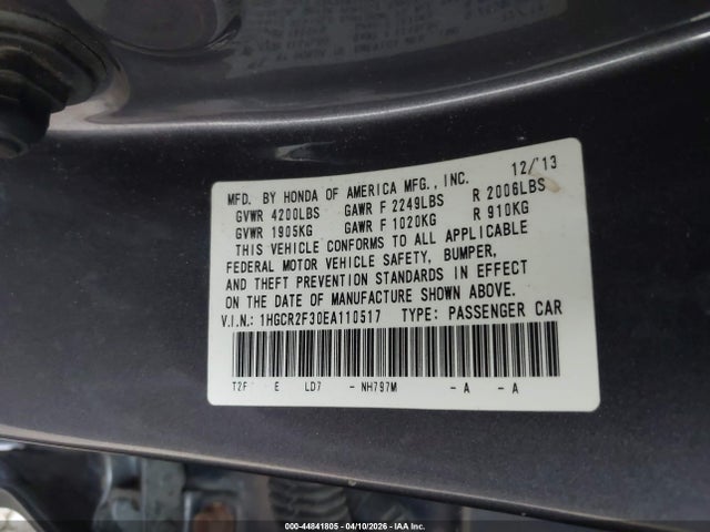 Honda Accord Lx