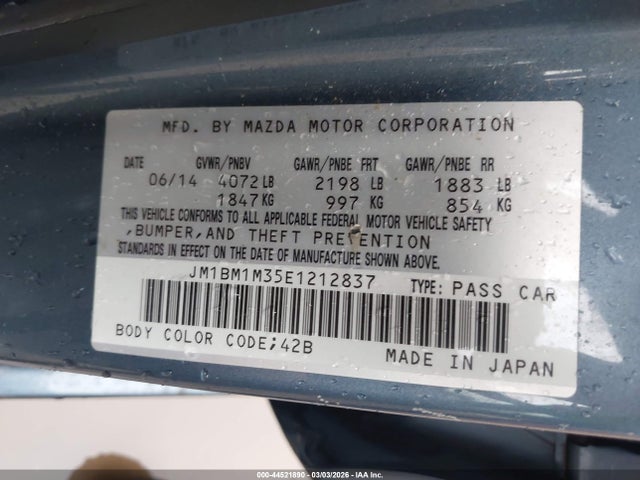 Mazda Mazda3 S Grand Touring