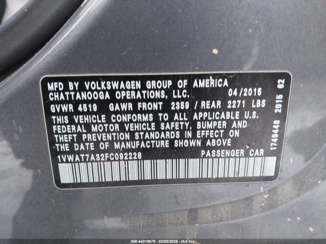Volkswagen Passat 1.8t Limited Edition